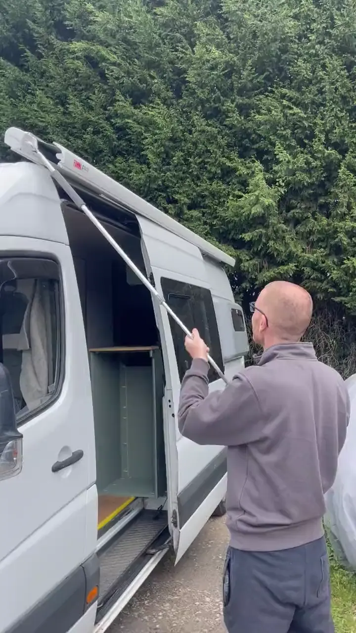 Fiamma F80S campervan awning, video